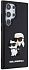Чехол Karl Lagerfeld 3D Rubber Choupette для Galaxy S24 Ultra черный Фото 2