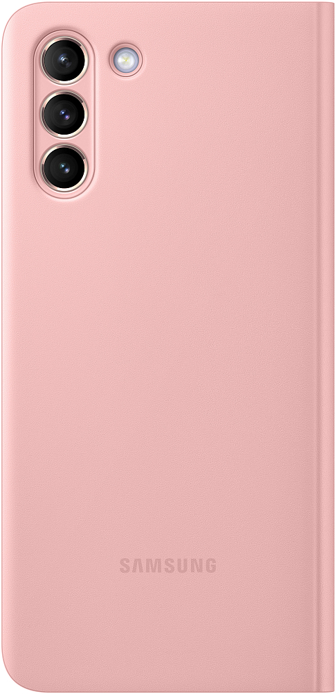 Чехол Samsung Smart Clear View Cover для Galaxy S21+ розовый EF-ZG996CPEGRU Smart Clear View Cover для Galaxy S21+ розовый - фото 2