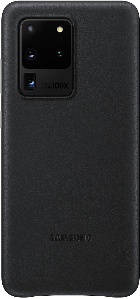 Чехол Samsung Leather Cover для Galaxy S20 Ultra черный