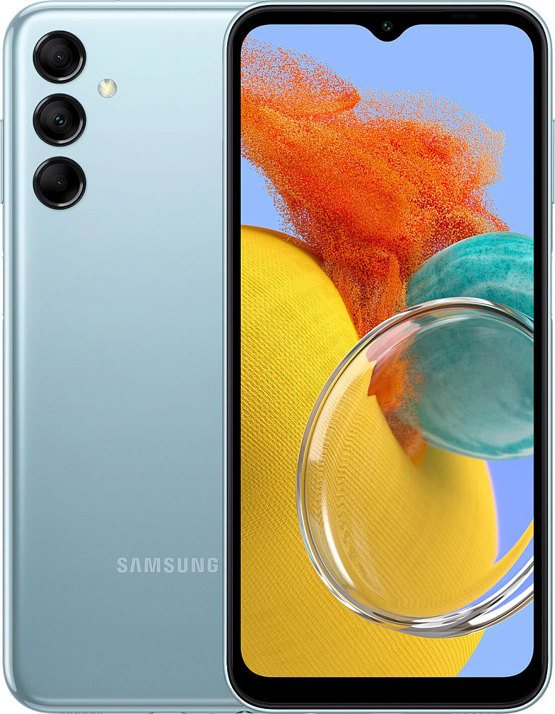 

Смартфон Samsung Galaxy M14 128 ГБ Голубой, Galaxy M14 128 ГБ Голубой