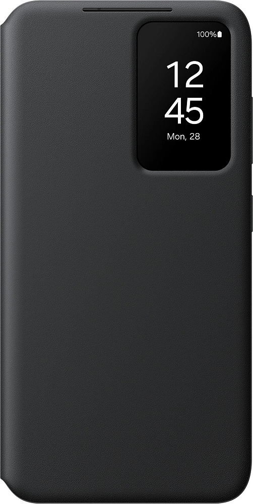 Чехол-книжка Samsung Smart View Wallet Case S24 черный EF-ZS921CBEGRU - фото 1