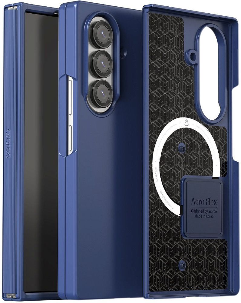 

Чехол Araree Aero Flex M для Galaxy Z Fold7 синий, Aero Flex M для Galaxy Z Fold7 синий