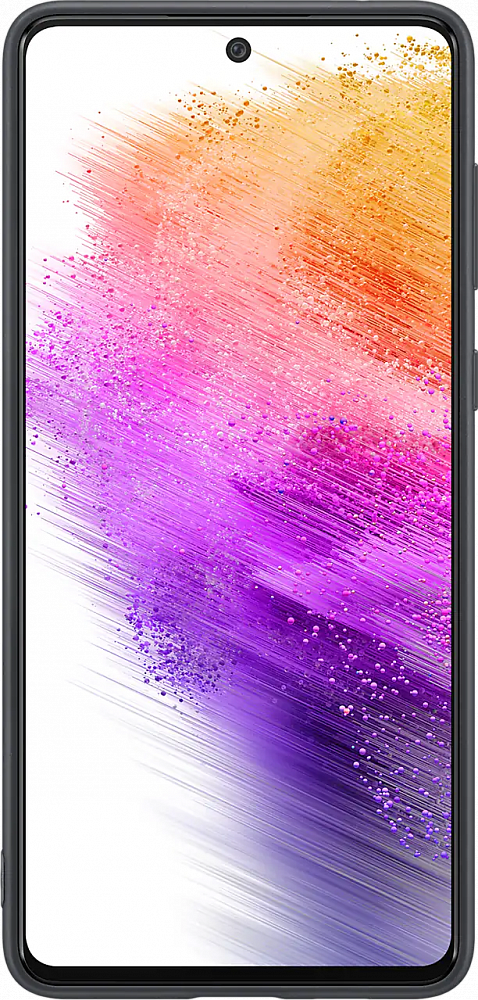 Чехол Samsung Silicone Cover Galaxy A73 5G Черный EF-PA736TBEGRU - фото 2