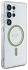 Чехол Guess Glitter Circle MagSafe для Galaxy S25 Ultra прозрачный Фото 5