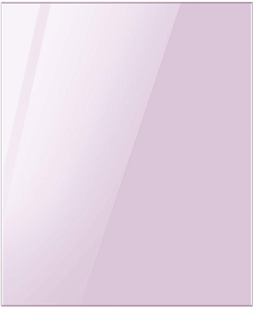 Нижняя панель для холодильника Samsung BESPOKE RA-B23DBB38GG лиловый