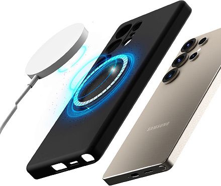 Чехол Araree Typoskin для Galaxy S25 Ultra черный Фото 2