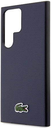 Чехол Lacoste Iconic Petit Pique Logo Hard для Galaxy S23 Ultra синий ...