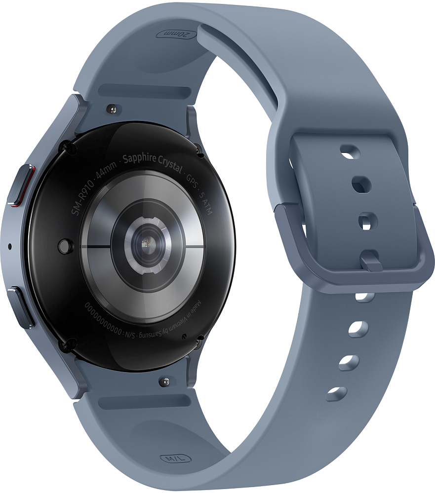 Смарт-часы Samsung Galaxy Watch5, 44 мм дымчато-синий (SM-R910NZBAGLB) SM-R910NZBAGLB Galaxy Watch5, 44 мм дымчато-синий (SM-R910NZBAGLB) - фото 2