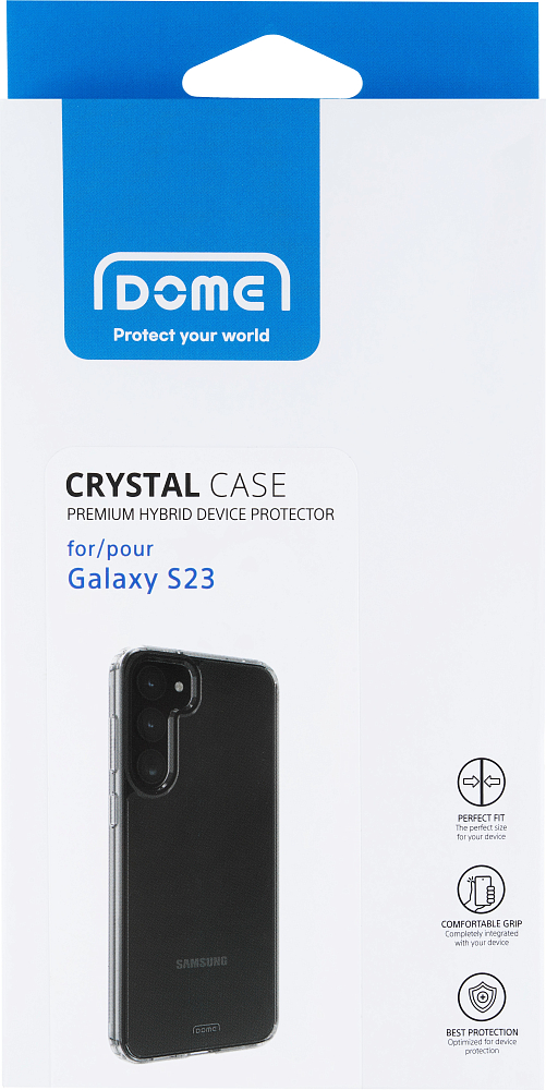 Чехол Whitestone Чехол Whitestone Dome Crystal Case для Galaxy S23 прозрачный фото 3