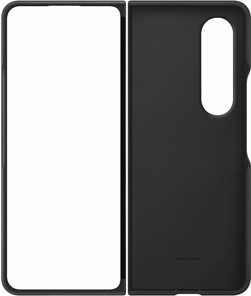 Чехол Samsung Leather Cover для Z Fold4 черный EF-VF936LBEGRU - фото 6