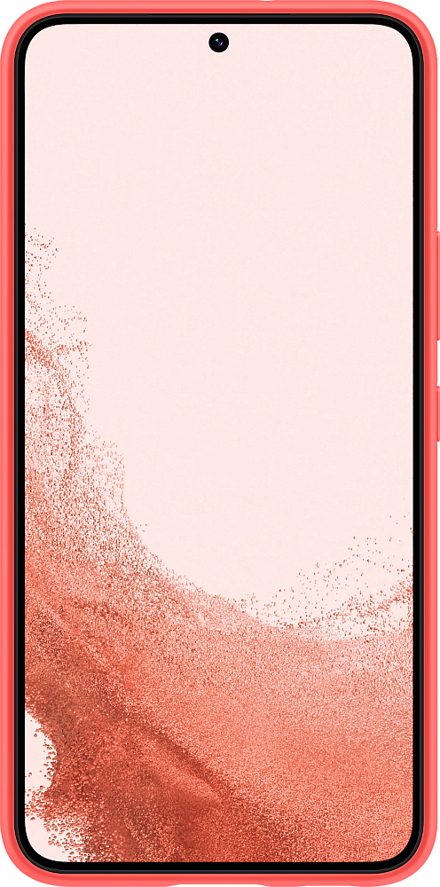 Чехол Samsung Silicone Cover для Galaxy S22 ярко-красный EF-PS901TPEGRU - фото 2