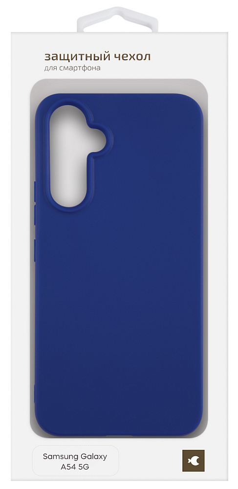 Чехол moonfish для Galaxy A54, силикон Синий MNF35008 - фото 4