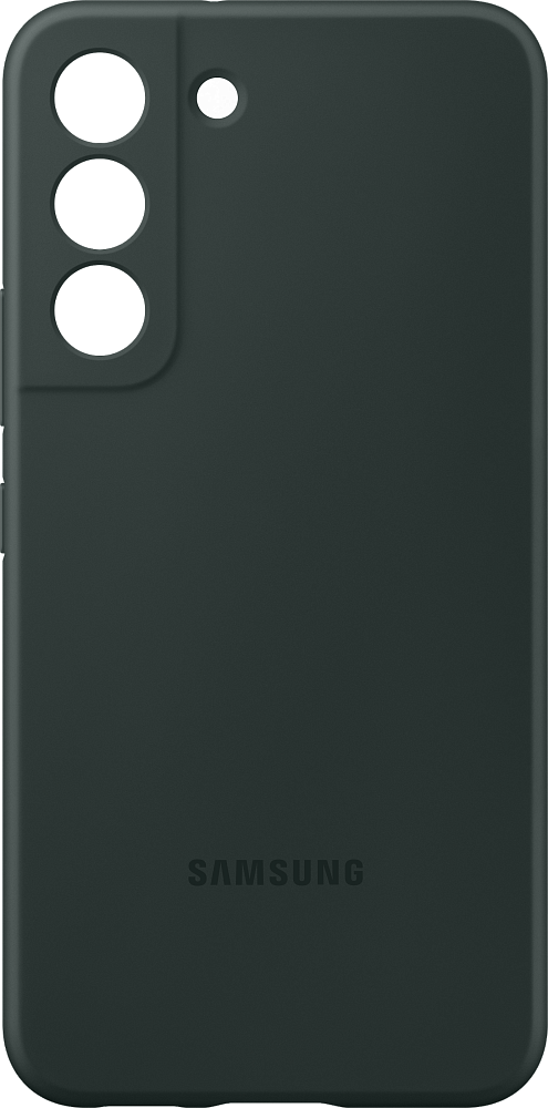 Чехол Samsung Silicone Cover для Galaxy S22 лесной зеленый EF-PS901TGEGRU - фото 4