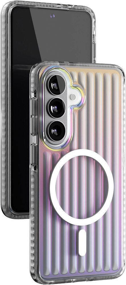 

Чехол VLP Pulse Case MagSafe для Galaxy S26 перламутровый, Перламутр, Pulse Case MagSafe для Galaxy S26 перламутровый