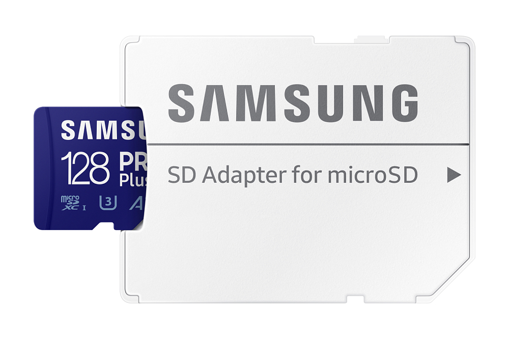 Карта памяти Samsung MicroSDXC PRO Plus 128 ГБ MB-MD128KA/CN, цвет синий MB-MD128KA/CN - фото 5