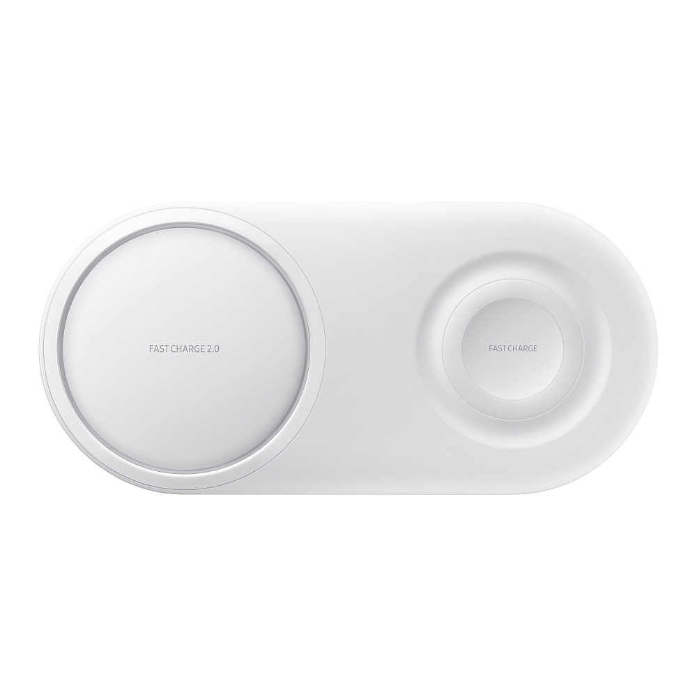 Беспроводное зарядное устройство Samsung Wireless Charger Duo Pad белый
