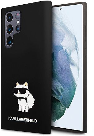 Чехол Karl Lagerfeld NFT Choupette для Galaxy S24 Ultra черный