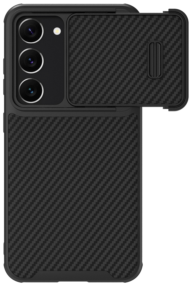 Чехол Nillkin Synthetic Fiber S для Galaxy S23 черный 6902048258242 - фото 1