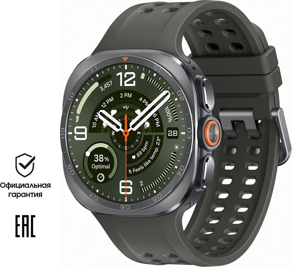 Умные часы Samsung Galaxy Watch Ультра2 LTE 47 мм «Серый Титан»