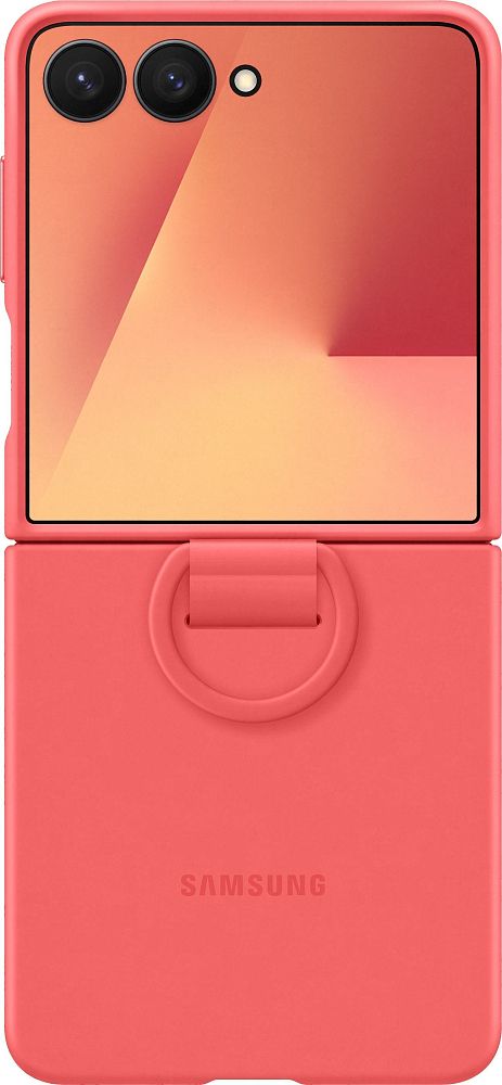 

Чехол Samsung Ring Case для Z Flip7 красный, Ring Case для Z Flip7 красный