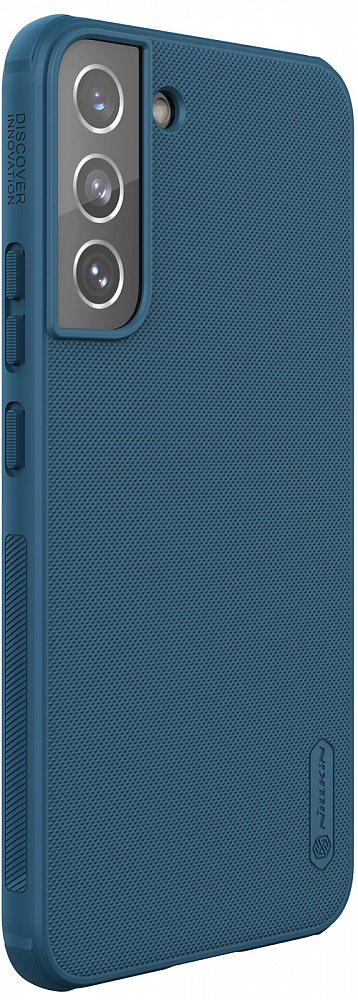 Чехол Nillkin Frosted Shield Pro для Galaxy S22 синий 6902048235366 - фото 5