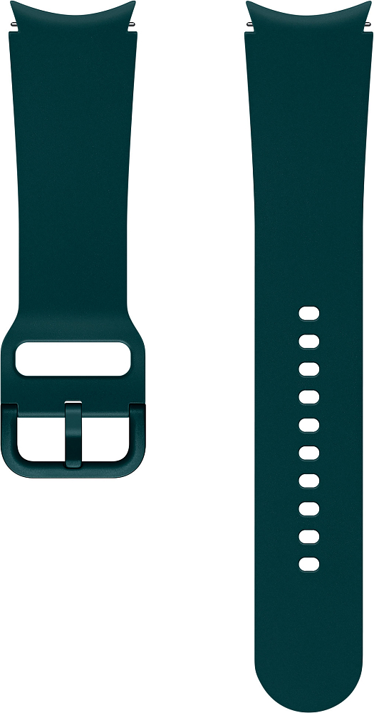 Ремешок Samsung Sport Band для Galaxy Watch4 | Watch3, 20 мм, S/M зеленый