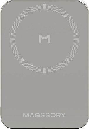 Внешний аккумулятор Magssory Pride 5000 мАч Magsafe титан