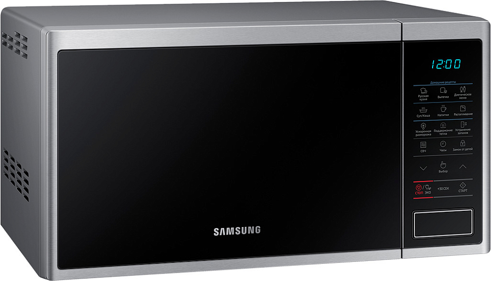 Микроволновая печь Samsung MS23J5133AT/BW, 23 л черный фото 7