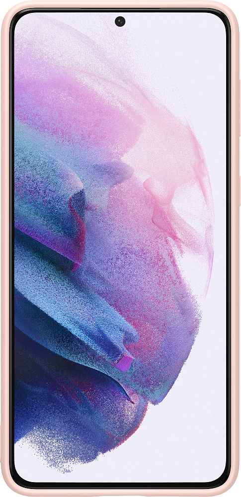 Чехол Samsung Silicone Cover для Galaxy S21+ розовый EF-PG996TPEGRU Silicone Cover для Galaxy S21+ розовый - фото 2