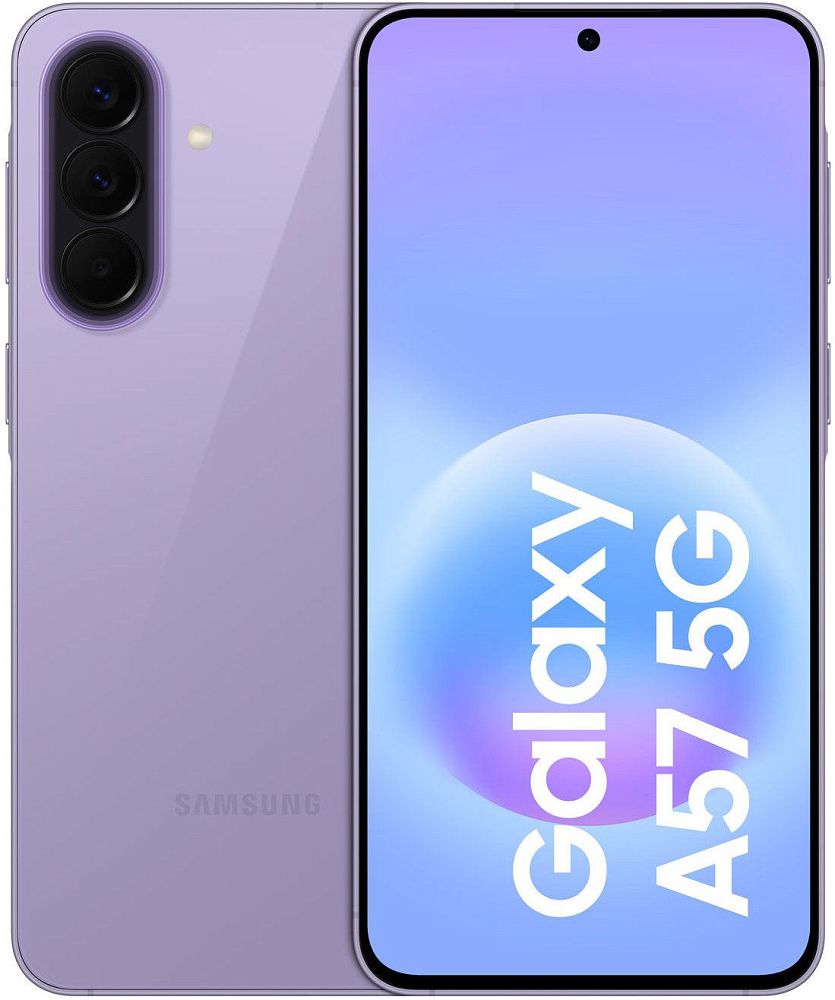 

Смартфон Samsung Galaxy A57 8 ГБ/128 ГБ сиреневый, Лиловый, Galaxy A57 8 ГБ/128 ГБ сиреневый