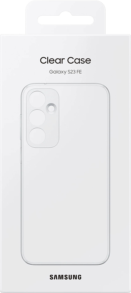 Чехол Samsung Чехол Samsung Clear Cover Galaxy S23 FE прозрачный фото 5