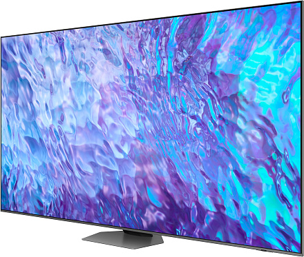 Телевизор Samsung 98'' QLED 4K Q80C серебристый Фото 2