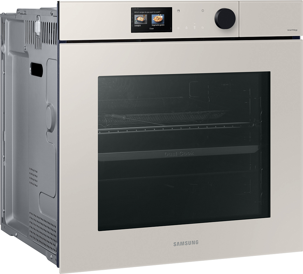 Духовой шкаф Samsung Bespoke NV7B7997AAA/WT c AI Pro cooking, 76 л бежевый NV7B7997AAA/WT NV7B7997AAA/WT Bespoke NV7B7997AAA/WT c AI Pro cooking, 76 л бежевый - фото 6