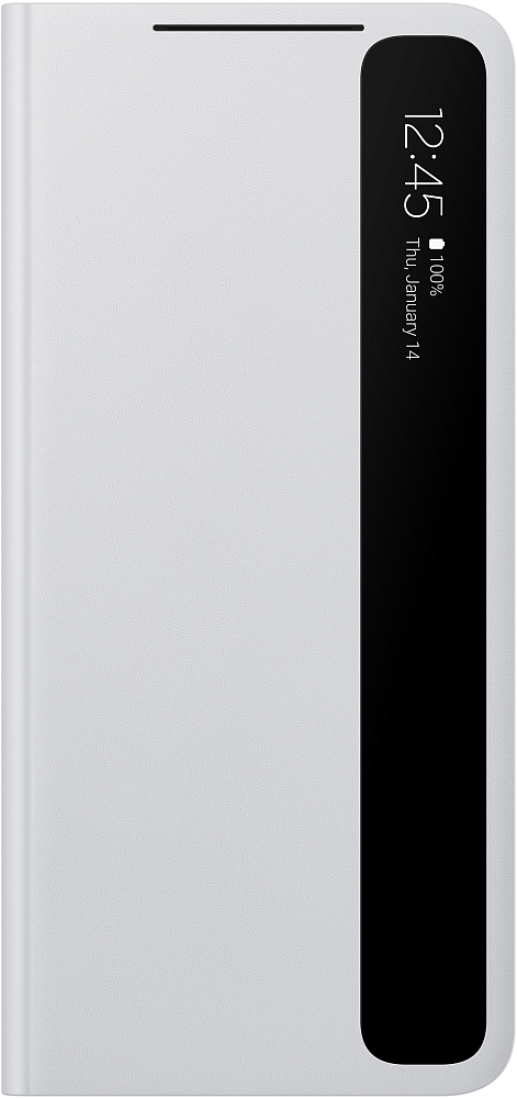 Чехол Samsung Smart Clear View Cover для Galaxy S21 Ultra серый
