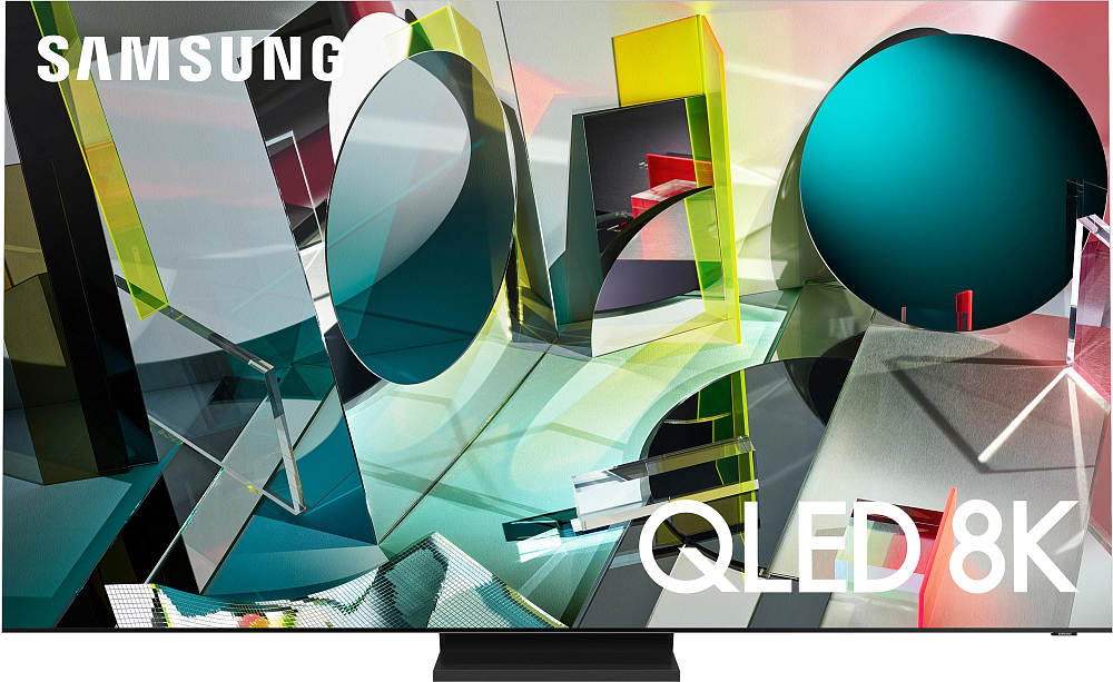 

Телевизор Samsung, Серебристый, 75" серия Q 8K Smart QLED TV 2020 Q900T серебристый