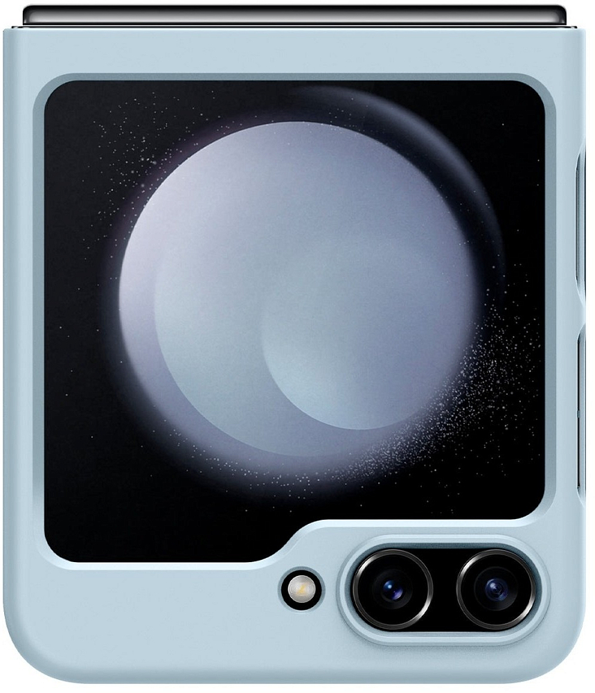 Чехол Spigen Air Skin для Galaxy Z Flip5, полиуретан голубой ACS06233 - фото 6