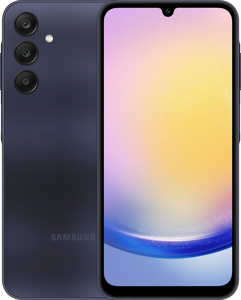 Смартфон Samsung Galaxy A25 8 ГБ/256 ГБ темно-синий SM-A256E08256DBL21S
