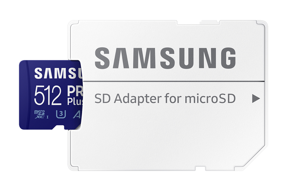 Карта памяти Samsung MicroSDXC PRO Plus 512 ГБ MB-MD512KA/CN, цвет синий MB-MD512KA/CN - фото 5