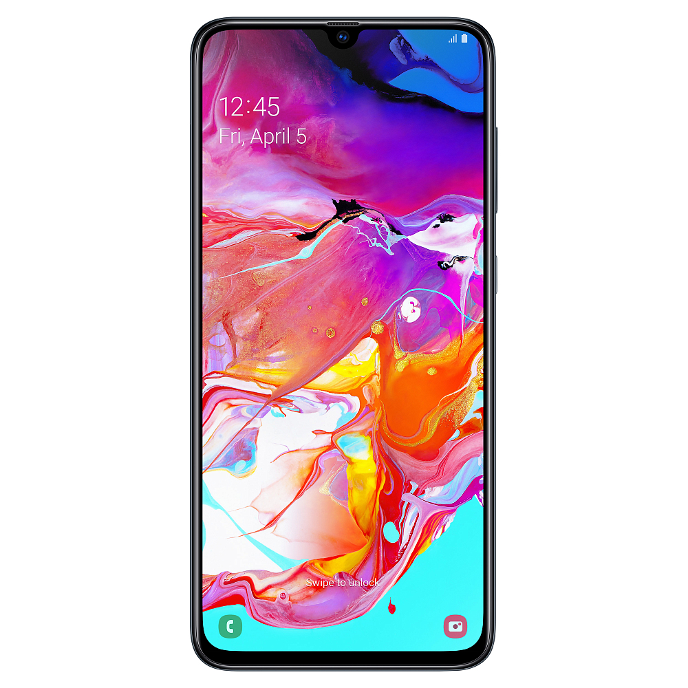 Смартфон Samsung Galaxy A70 128 ГБ черный