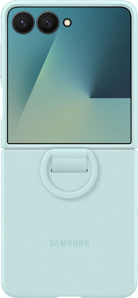 

Чехол Samsung Ring Case для Z Flip7 мятный, Ring Case для Z Flip7 мятный
