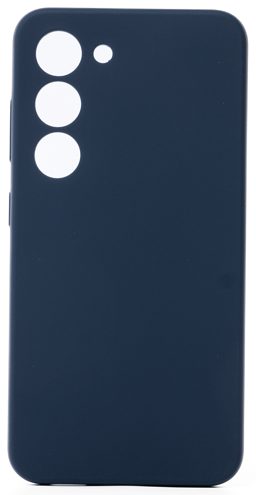 Чехол Deppa Liquid Silicone Pro для Galaxy S23+ Синий