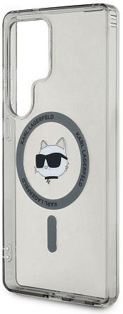 Чехол Karl Lagerfeld NFT Choupette MagSafe для Galaxy S25 Ultra черный