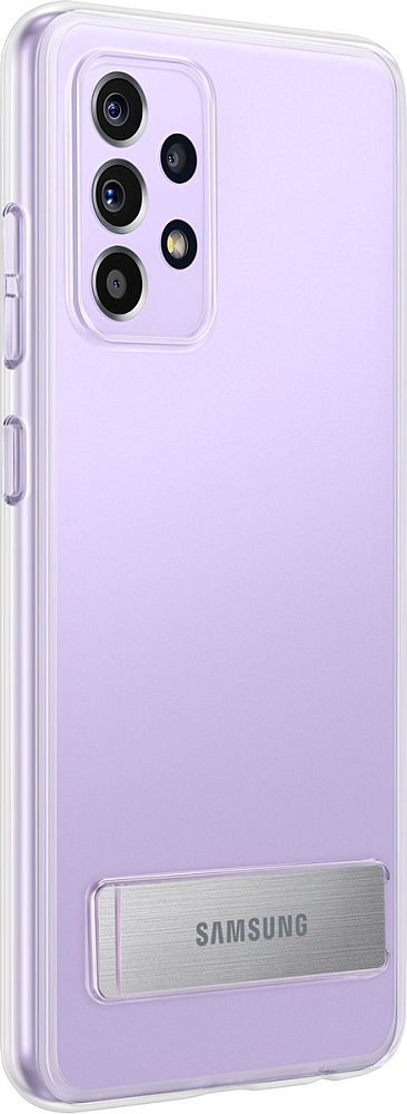 Чехол Samsung Clear Standing Cover для Galaxy A52 прозрачный EF-JA525CTEGRU - фото 6