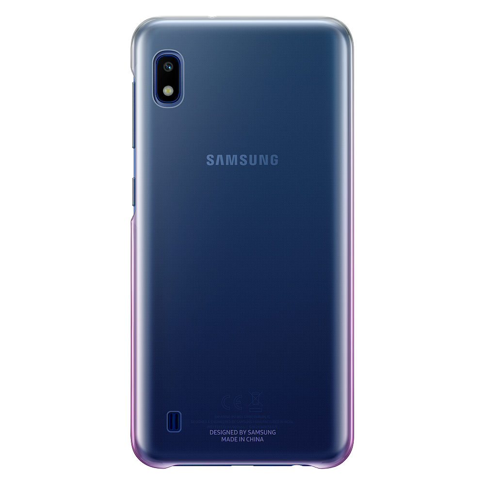 Чехол Samsung Gradation Cover Galaxy A10 фиолетовый