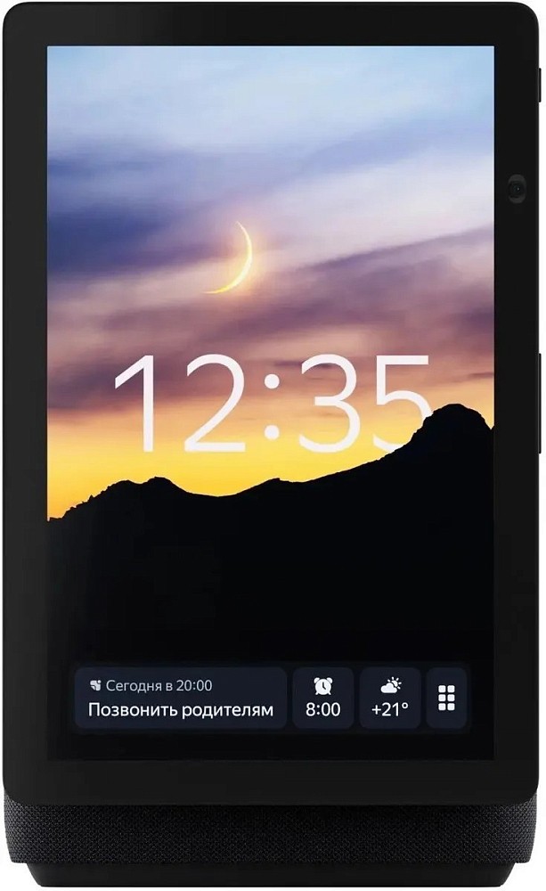Умная колонка Яндекс Умная колонка Яндекс Станция Дуо Макс с Zigbee черный фото 3