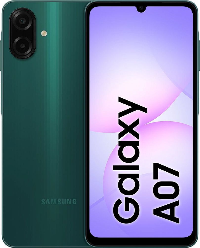 

Смартфон Samsung Galaxy A07 128 ГБ зеленый, Galaxy A07 128 ГБ зеленый