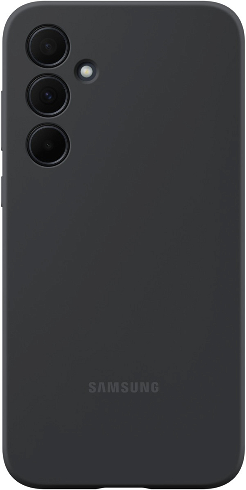 Чехол Samsung Silicone Case A35 черный EF-PA356TBEGRU