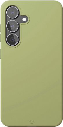 Чехол VLP Aster Case MagSafe для Galaxy S25+, силикон зеленый Фото 2