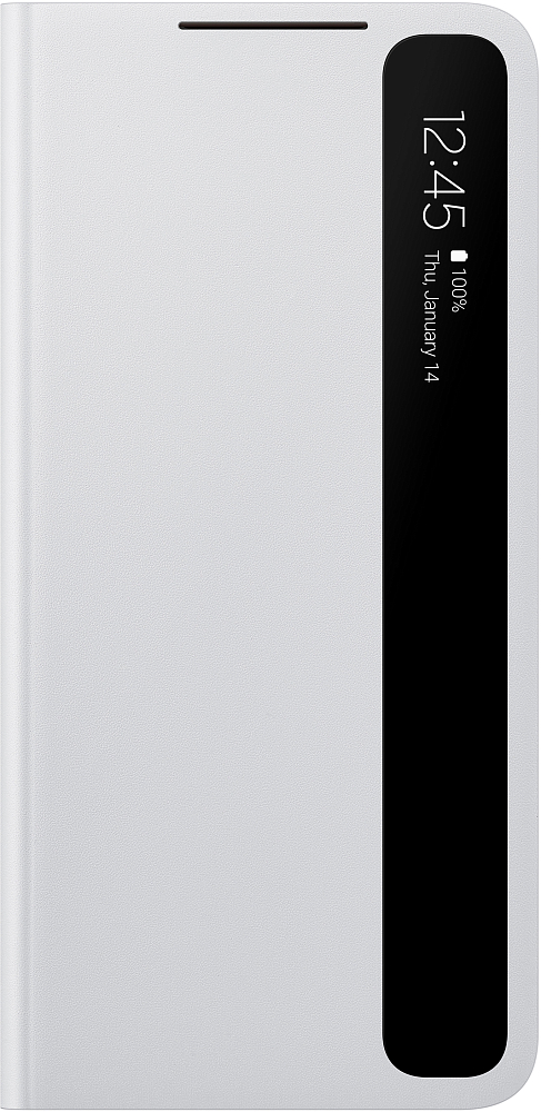 Чехол Samsung Smart Clear View Cover для Galaxy S21+ серый