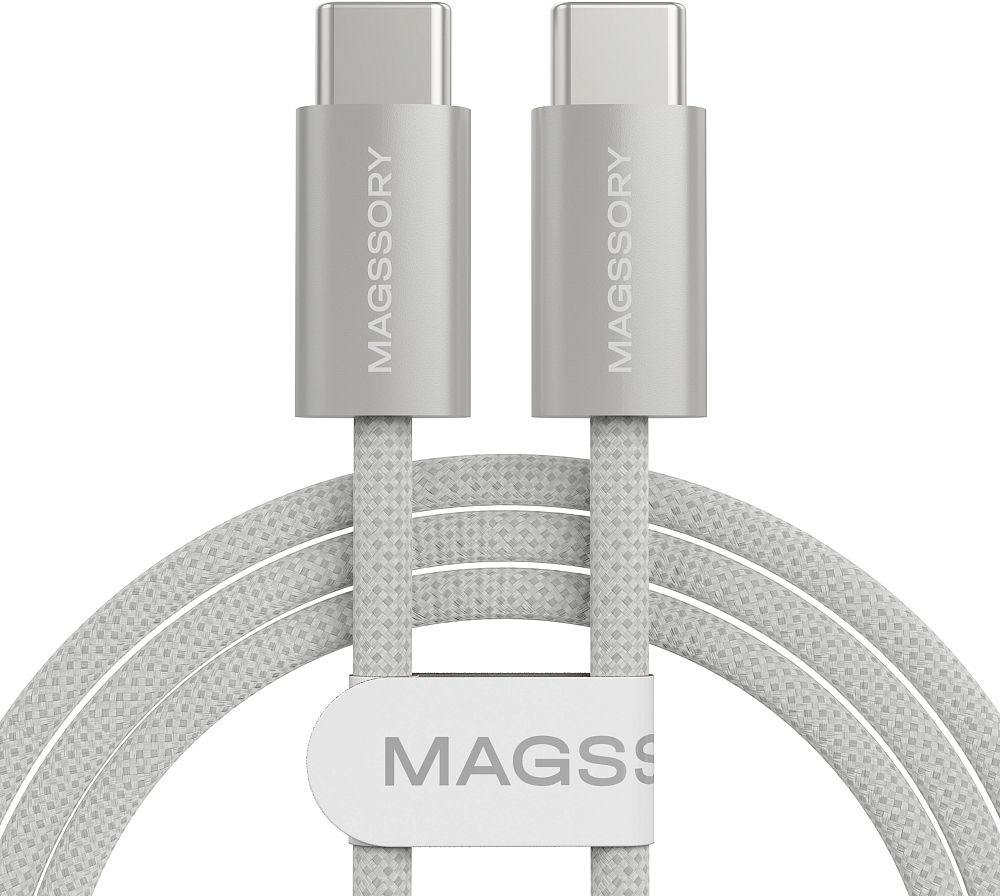 

Кабель Magssory Line C, USB-C, 1.2м, 60Вт белый, Line C, USB-C, 1.2м, 60Вт белый